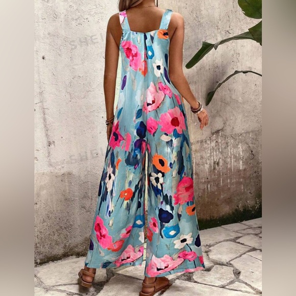 Floral overalls - Picture 2 of 3